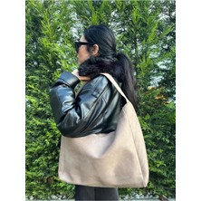 Laletto Bags Kadın Fulya Model Salaş Süet Omuz Çantası