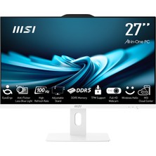 MSI PRO AP272P 14M-866XEU Intel Core i7 14700 16GB 1TB SSD Freedos Beyaz 27" All In One Bilgisayar