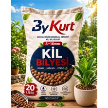 ByKurt 20 Litre Kil Bilyesi 8-16 MM- Saksı Bitkileri , Bahçe Peyzajı Ve Hidroponik Kullanım İçin ...