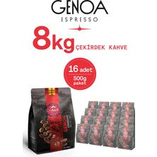 Anisah Coffee Genoa Espresso Çekirdek Kahve | 16X500GR