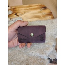 Balthazar Workshop Rellana El Yapımı Hakiki Deri Akordiyon Kartlık