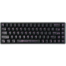 Akko MOD68 He Gray Spark %65 Astroaim Manyetik Switch 8k Hz Hall Effect Hotswap Argb Ingilizce Mekanik Gaming Klavye