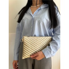 Laletto Bags Kadın Kabartmalı Portföy & Clutch Çanta
