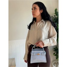 Laletto Bags Kadın Lara Model Kilit Kemer Detaylı Çanta