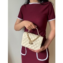 Laletto Bags Kadın Lavin Model Gold Zincir Detaylı El & Çapraz Çanta