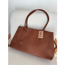 Laletto Bags Kadın Model Süet Büyük Çanta