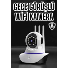 Cndr Ev Kamerası Wifi Kamerası Video Kayıt Çift Yönlü Hareket Sensörü Bebek