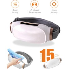 Relax Masaj Kemeri Şarjlı Isıtmalı Çok Fonksiyonlu, Karın, Bel, Bacaklar