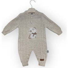 BabyTime Panda Triko Bebek Tulum