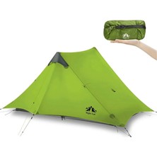 Night Cat Lanshan-2 2 Kişilik 4 Mevsim Ultralight Çadır - Yeşil