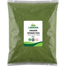 Laraska Organik Ispanak Tozu 1kg Organic Spinach Powder