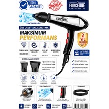 Bezos Kuaför Tipi Pro 5500 Turbo Profesyonel Saç Krutma ve Fön Makinesi 2200-2400 Wat