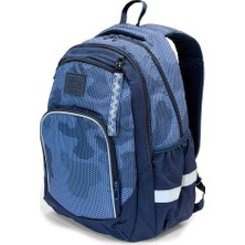 Coral High Lacivert Desenli Okul Sırt Çantası 24452