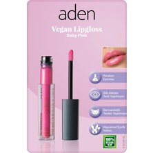 Aden Vegan Lipgloss - Vegan Dudak Parlatıcısı 02 Baby Pink(Bebek Pembesi)