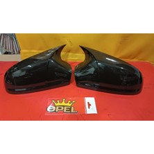 Opel Astra H Kasa 2010-2013 Arası Piano Black Yarasa Ayna Kapağı