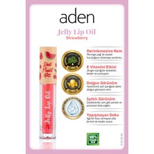 Aden Jelly Lip Oil - Dudak Yağı Strawberry (Çilek)