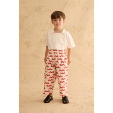 Fahhar Kids Twist Baggy Pantolon Kırmızı