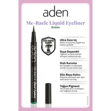Aden Me-Racle Liquid Eyeliner - Likit Eyeliner 05 Green(Yeşil)
