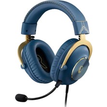 Logitech G Pro x Lol Serisi  7.1 Surround Mavi Gaming Kulaklik