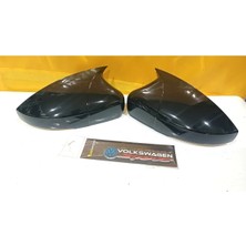 İtibar Polo 2009-2017 Piano Black Yarasa Ayna Kapağı Bantlı