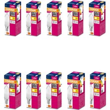 Lu Value B40 4.9W 827 2700K Sarı Renk E14 Mum LED Ampul