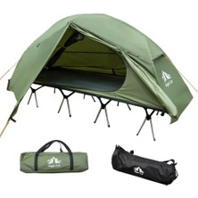 Night Cat Zp-13 70 cm 4 Mevsim Alümiyum Kampet ve Çadır Seti - Yeşil