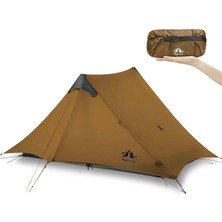 Night Cat Lanshan-2 2 Kişilik 4 Mevsim Ultralight Çadır - Haki