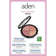 Aden Blusher Palette - Allık Paleti