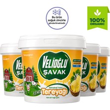 Velioğlu Şavak Organik Köy Tereyağı (Tuzsuz) (1kg) x 4 Adet