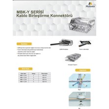 Molwex 029010 Yaylı Buat Klemensi 2.5 mm 2'li Bağlantı - 120 Adet