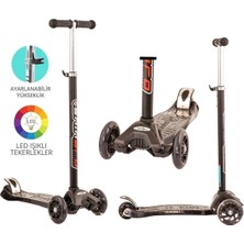 Empressco Maxi Twist Işıklı Scooter Siyah - Eğlence ve Hareket Için Ideal