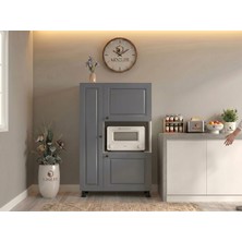Kenz Life Kenzlife Membran Mini Fırın Dolabı Alpkuntsol Gribyz Çerçeve 148*90*30 Mebran Kapak Mdf Gövde
