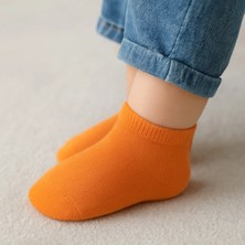 Solde 5’li Bebek Patik Çorap Seti – Düz Renk