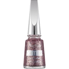 Oje - Glitter Nail Enamel FGL39 Red In Silver 34000006-FGL39 One Size
