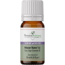 Adaçayı (Acı Elma) Uçucu Yağı 10 ML%100 Saf ve Doğal Misk Ada Çayı Sage Essential Oil