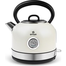 Emsan Retro Su Isıtıcısı 2202 Retro 2,2l Krem 2200W