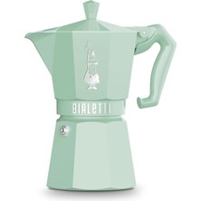 Cups Ocak Üstü Espresso Pişirici - 270ML - Yeşil Renk - Alüminyum Gövde - Patentli Güvenlik Valfi - Tüm Ocak Türleri Için Uygundur Indüksiyon Hariç