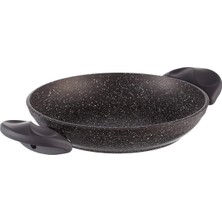 20 cm Dövme Yumurta Sahanı Siyah