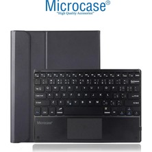 Microcase Honor Pad X8B 11'' Inch Tablet Için Bluetooth Touchpad Klavye + Standlı Kılıf - Bkk5