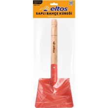 Mini Bahçe Küreği, Renkli, Metal Başlıklı, Ahşap Saplı, Hafif, Dayanıklı, Çok Amaçlı Kürek, Saksı Toprağı Taşıma, Hobi Bahçesi, Çocuklar Için, Kedi ve Köpek Maması Taşıma, Kaliteli El Aleti