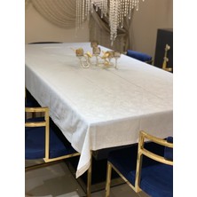 Hausset Home Ekru Keten 140/220 cm Masa Örtüsü