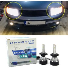 Photon Vw Passat B5 LED Xenon Kısa Far Ampulü H7 Access Yeni Seri Beyaz 1997-2001