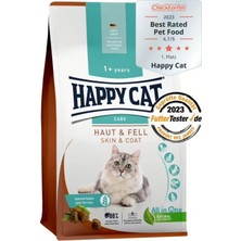 Happy Cat Skin Coat Tavuklu Deri ve Tüy Sağlığı Kedi Maması 4 Kg