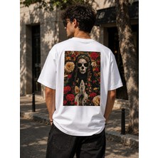 Montree Erkek Oversize Baskılı %100 Pamuk T-Shirt