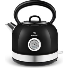 Emsan Retro Su Isıtıcısı 2202 Retro 2,2l Siyah 2200W