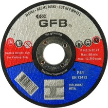 Gfb Inox Kesme Taşı 125X1.0 (50 Adet)