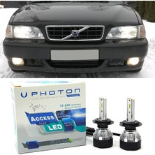 Photon Volvo S70 LED Xenon Kısa Far Ampulü H7 Access Yeni Seri Beyaz