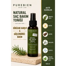 PUREBIEN SKIN LAB Natural Saç Bakım Toniği Dökülme Karşıtı & Güçlendirici Bakım 100ML