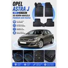 PINUKS Opel  Astra J 2009- Oto Paspas 5d Derin Havuzlu Araca Tam Uyumlu Premium Seri