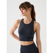 Jerf Vella Racerback Konfor Sport Bra Antrasit